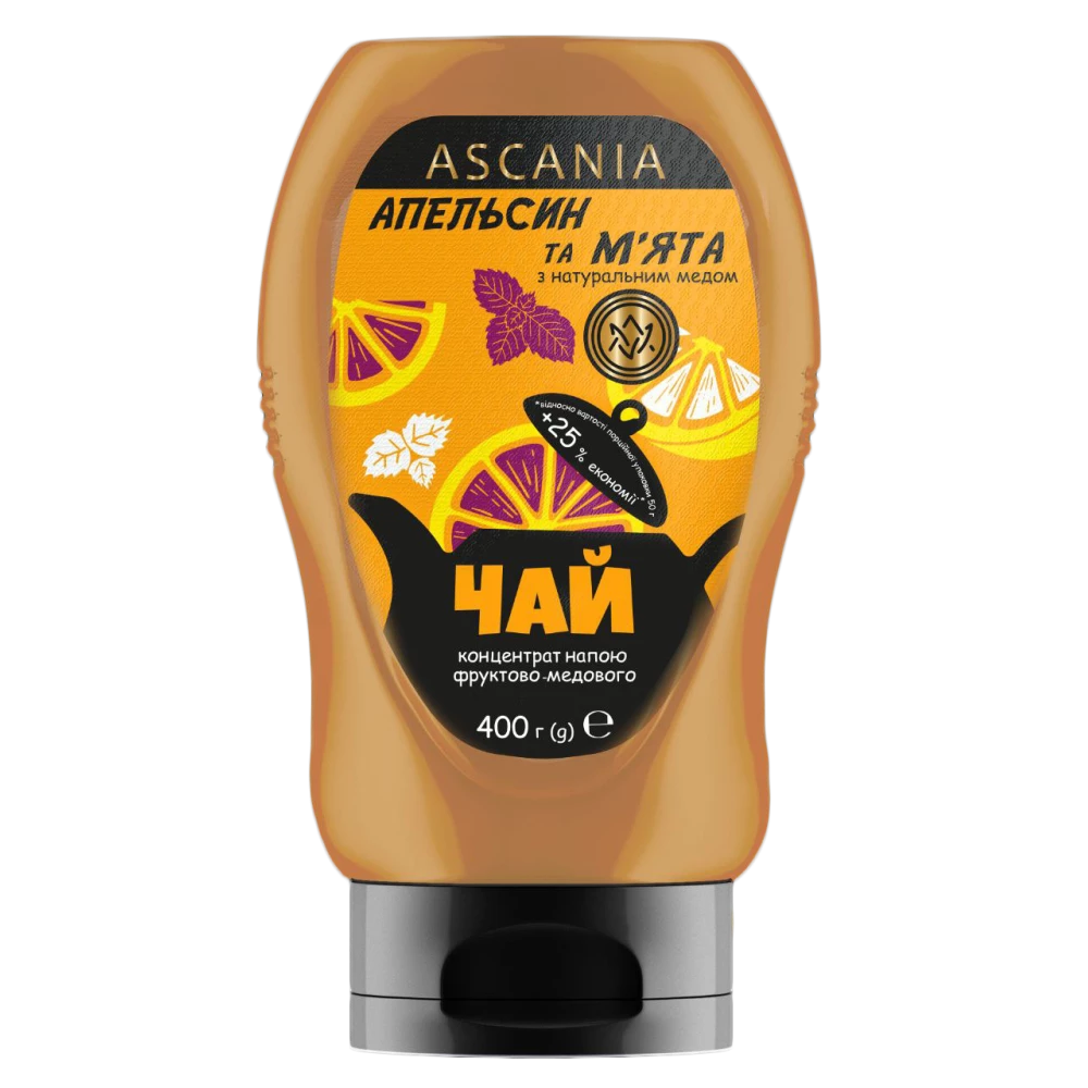 Чай-бутылка Апельсин-мята 300 мл (400гр)