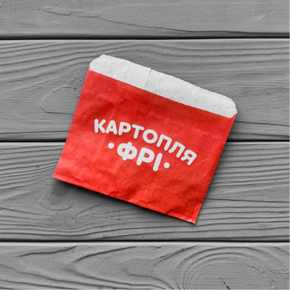 Упаковка для картофеля фри мини (70-100г) 280Ф