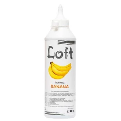 Топпінг Банан 0,6кг 12бут/ящ Loft