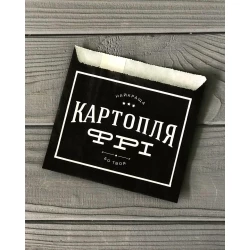 Упаковка для картофеля фри мини (70-100г) 100Ф