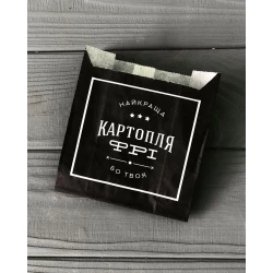 Упаковка для картофеля фри средняя (100 - 150г) 120Ф